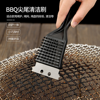 Fasola BBQ尖尾清洁刷 黑色