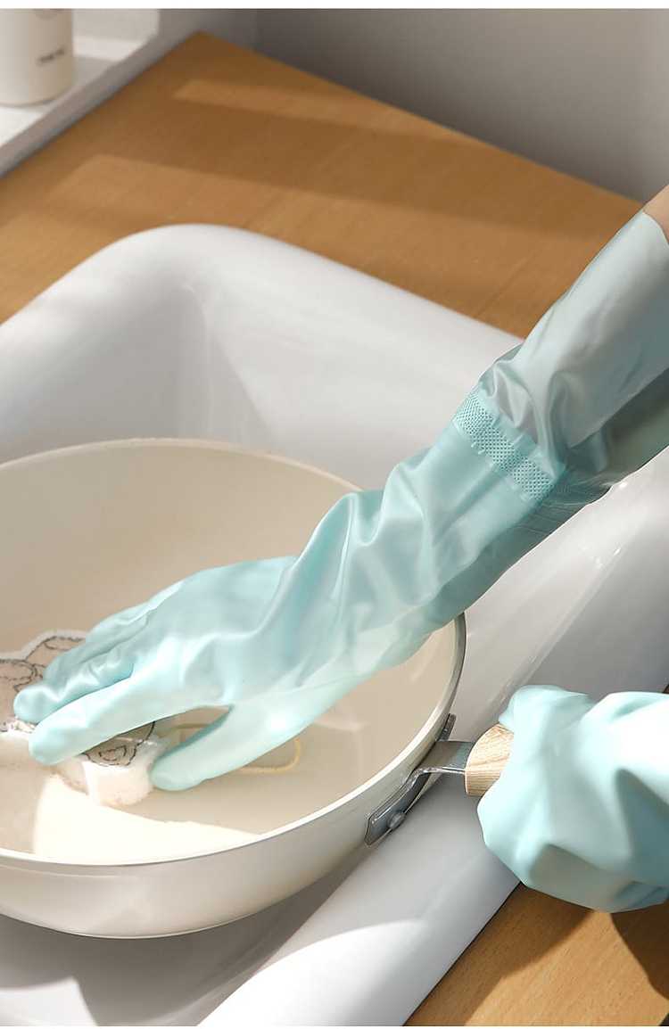 fasola-housework-gloves-thin-jelly-blue-s-size-31-9cm-13
