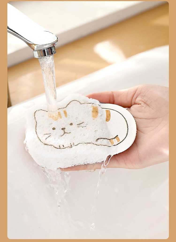 fasola-household-kitchen-cleaning-compressed-wood-pulp-cotton-cute-fun-male-bear-106-72cm-16
