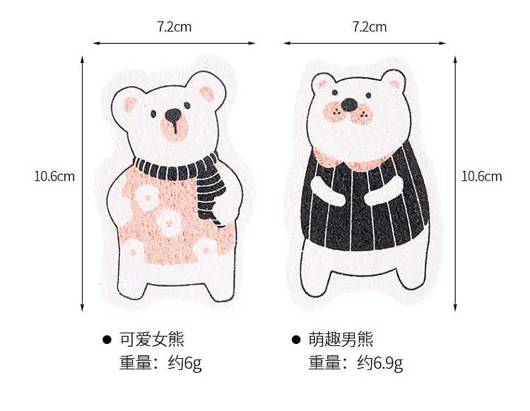 fasola-household-kitchen-cleaning-compressed-wood-pulp-cotton-cute-fun-male-bear-106-72cm-20