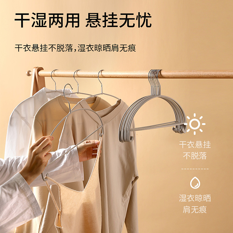 fasola-non-slip-circular-hanger-5pcs-5