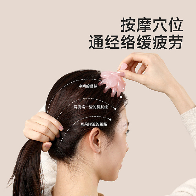 fasola-sakura-massage-comb-pink-2