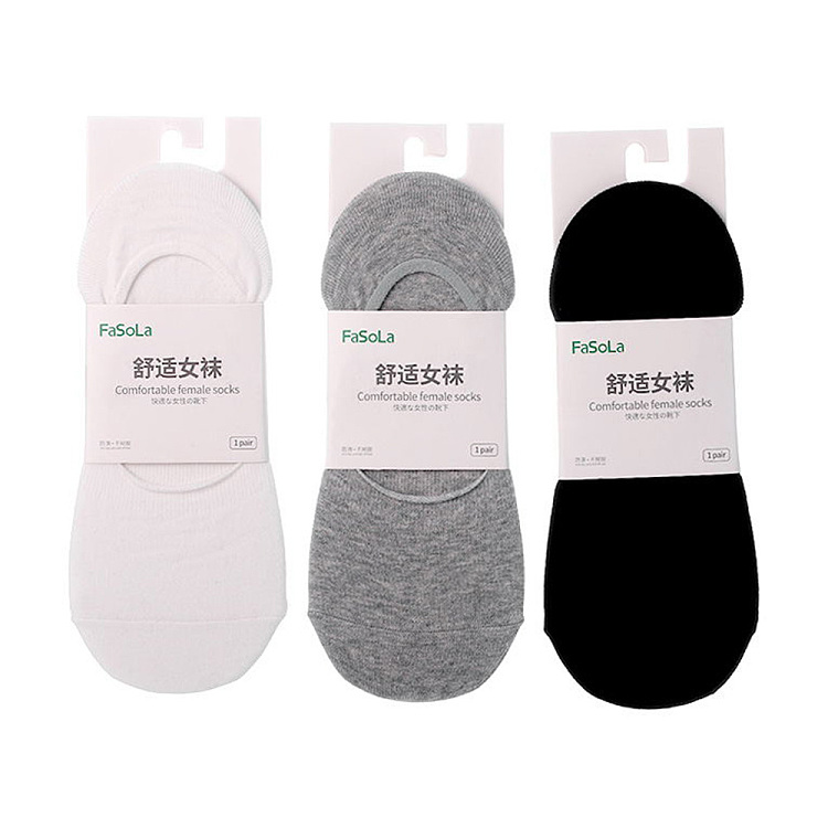 fasola-womens-cotton-invisible-socks-white-1-pair-2
