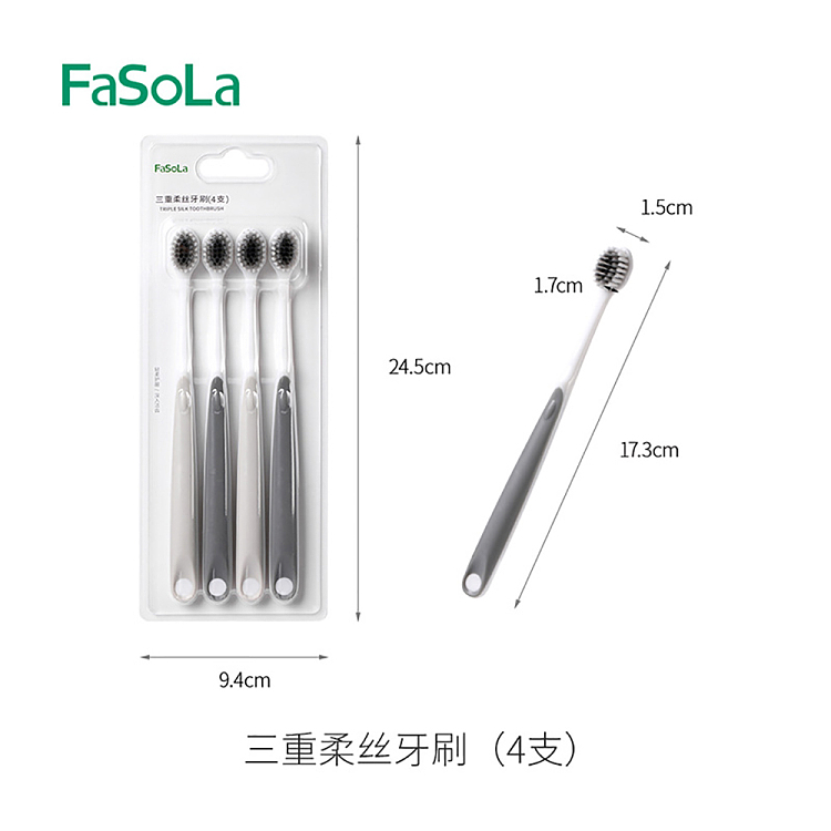 fasola-triple-soft-silk-toothbrush-mixed-colors-4pcs-6
