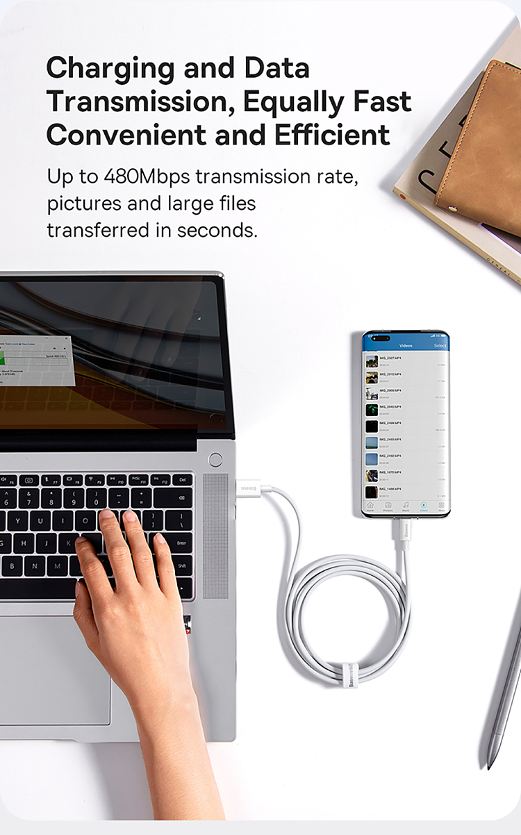 best-upscale-series-fast-charging-data-cable-usbtotype-c100w2m-white-7