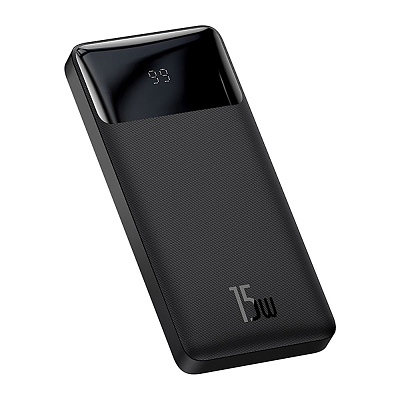 倍思 倍电数显移动电源 10000mAh 15W 黑色 海外版