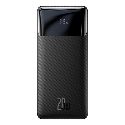 倍思 倍电数显快充移动电源 30000mAh 20W 黑色 海外版