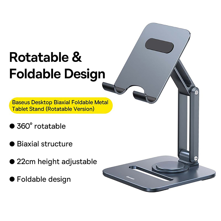best-metal-desktop-dual-axis-folding-stand-tablet-swivel-model-dark-sky-gray-2