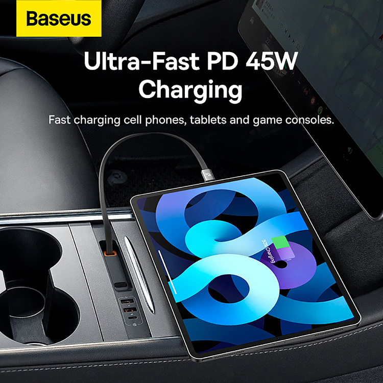 besi-t-space-docking-station-for-tesla-2a1cretractable-cable-45w-obsidian-black-4