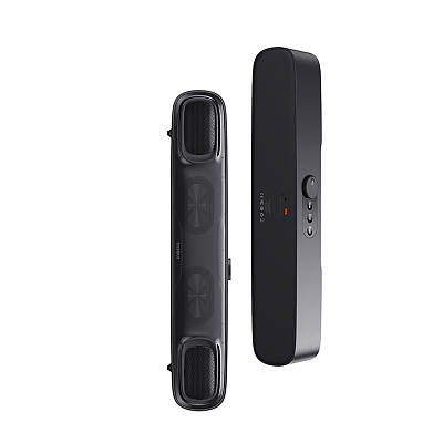 倍思 AeQur系列 DS10 桌面Mini Soundbar音箱 星曜黑