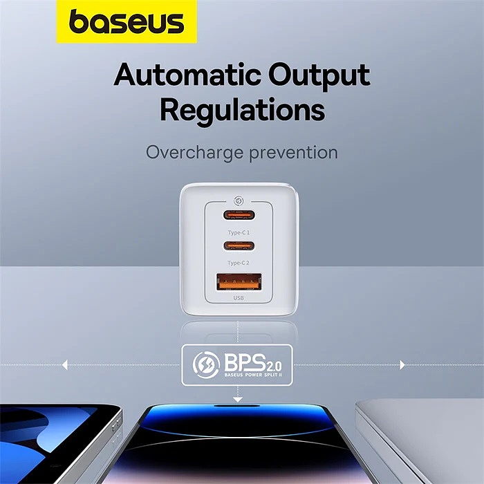 best-gan5pro-gallium-nitride-fast-charger-2cu65w-australian-specification-white-moon-white-5