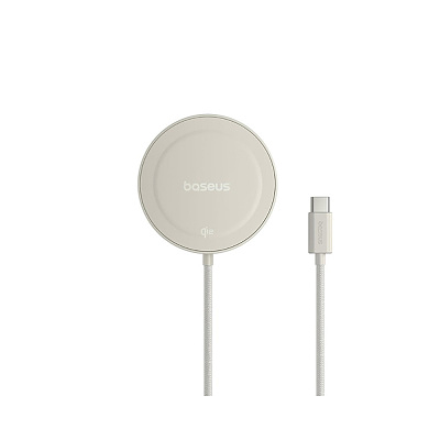 倍思 极简Mini4 磁吸支架无线充 Qi2 15W 全球通类 星钛金