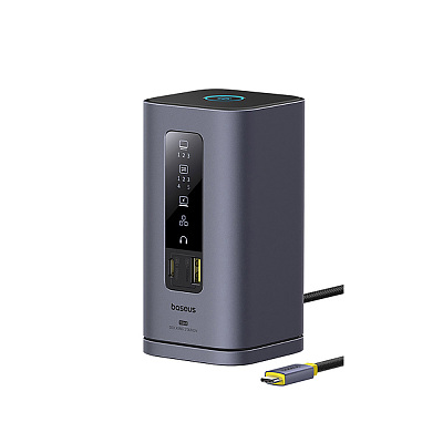 倍思 智汇系列 十一合一 MAC 工作站 深空灰 海外版
