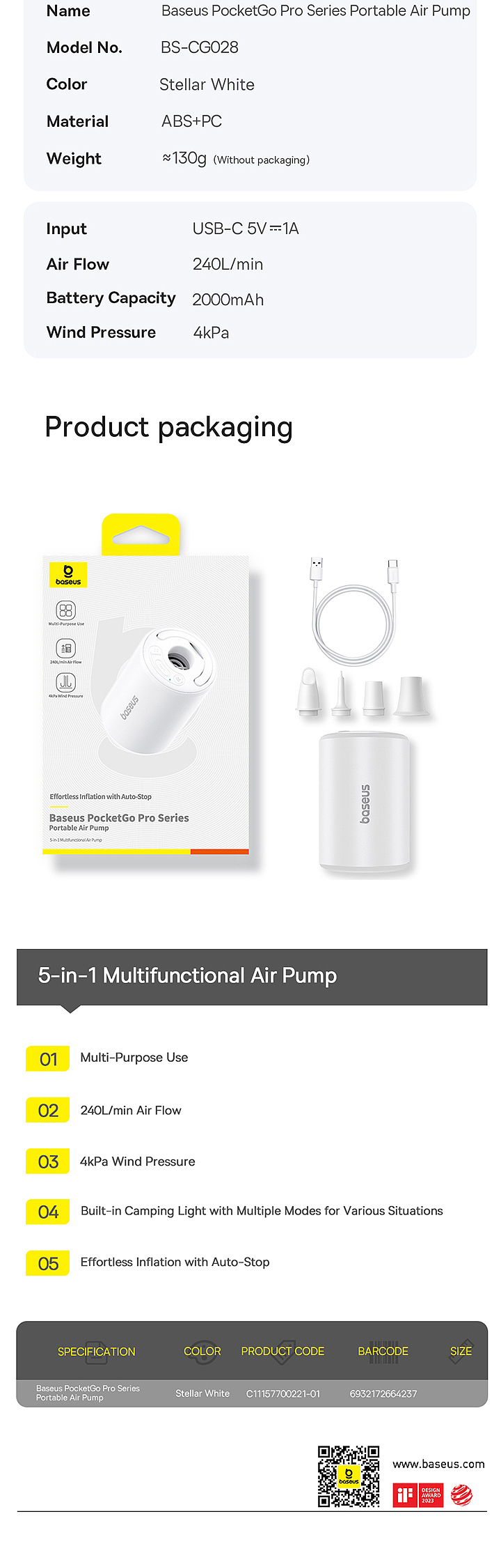 best-small-pocket-pro-camping-inflatable-pump-starlight-white-6