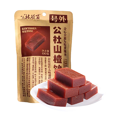 公社联盟 山楂饴 100g