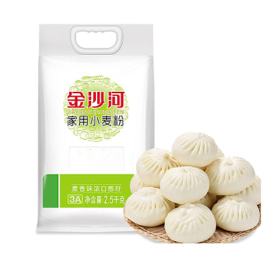 金沙河 家用小麦粉 2.5kg