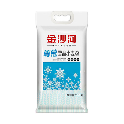 金沙河 尊冠雪晶小麦粉 1kg