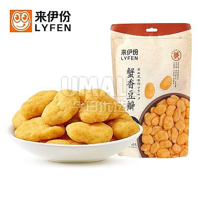 来伊份 蟹香豆瓣 165g
