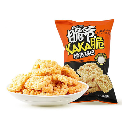 来伊份 糯米锅巴 98g/两种口味可选