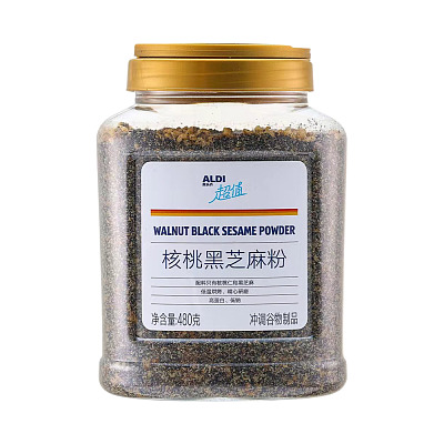 【全澳独家】奥乐齐(中国) 超值系列 核桃黑芝麻粉 480g