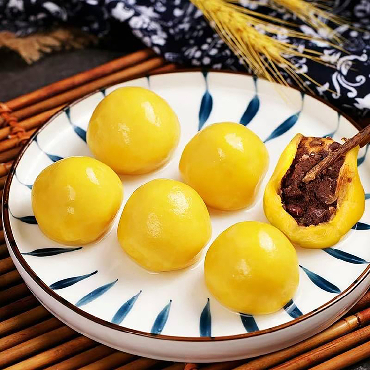 frozen-penjieshan-rhubarb-rice-sticky-bean-buns-500g-2
