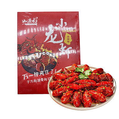 【冻】如渔祥 小龙虾 麻辣味 500g