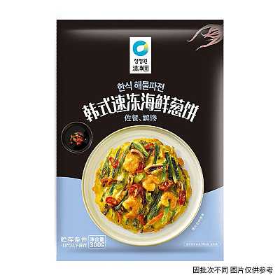 【冻】清净园 韩式海鲜葱饼 300g