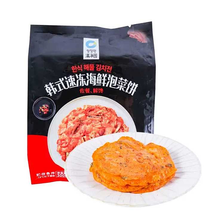 frozen-qing-jing-yuan-korean-seafood-kimchi-pancake-300g-1