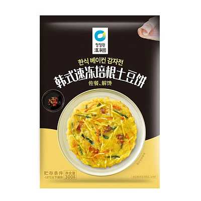 【冻】清净园 韩式培根土豆饼 300g