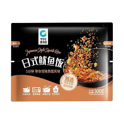 【冻】清净园 日式鱿鱼饭 300g