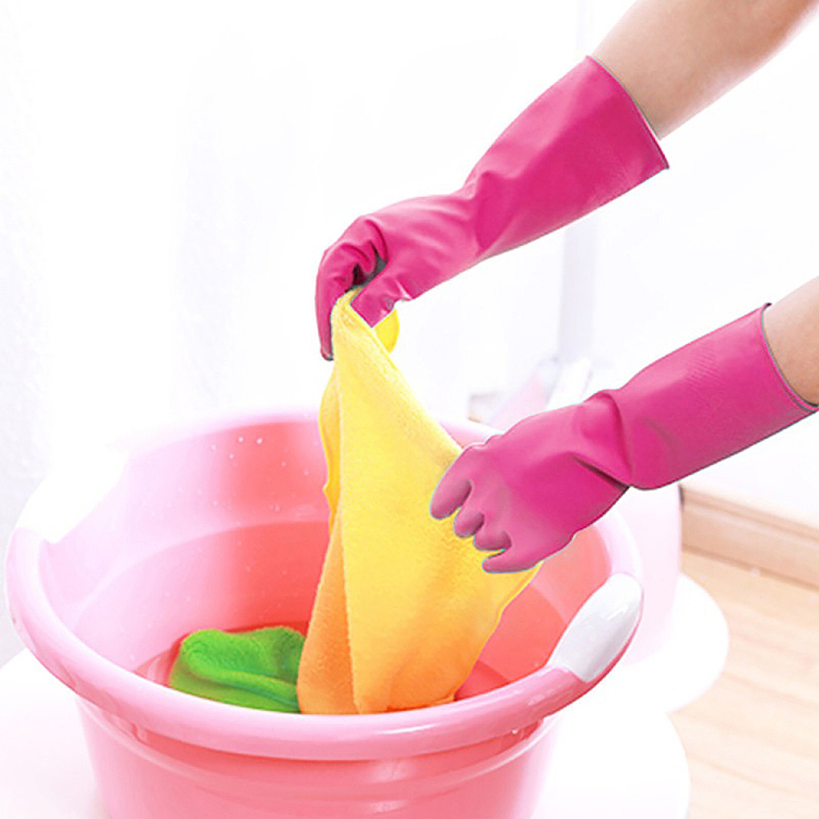 household-latex-padded-gloves-pink-size-m-1-pair-included-2