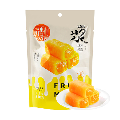 稻香村 爆浆麻薯 芒果味 210g