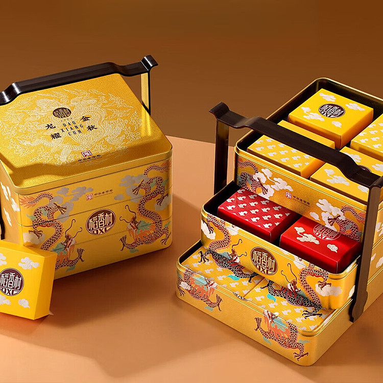 gift-boxdaohuangcun-longyao-golden-autumn-mooncake-gift-box-14pcs105kg-1