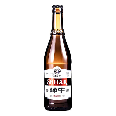 【单瓶】天湖啤酒 施泰克 纯生啤酒  酒精度3.3% 450ml