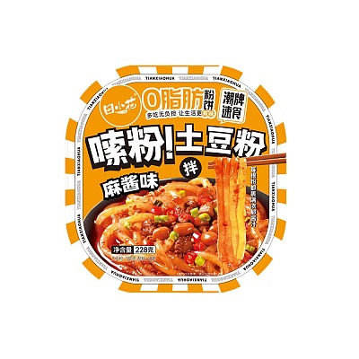 田小花 嗦粉土豆粉 麻酱味 228g