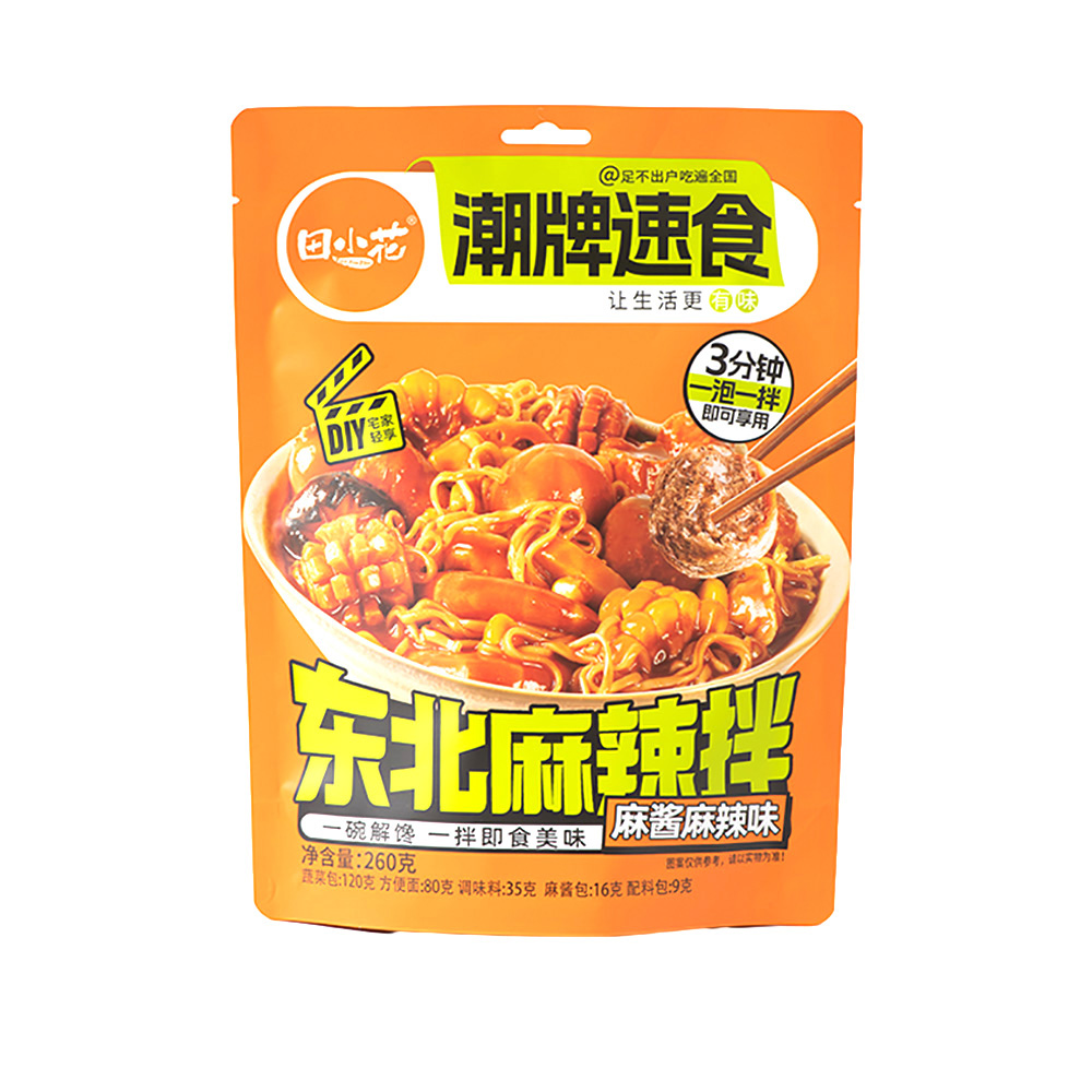 田小花潮牌速食东北麻辣拌 麻酱麻辣味260g - Umall今日优选