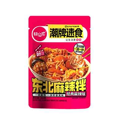 田小花 潮牌速食 东北麻辣拌  经典麻辣味 244g
