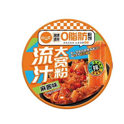 田小花 0脂流汁 大宽粉 麻酱味 碗装 288g