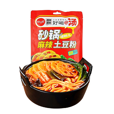 田小花 砂锅土豆粉 麻辣味 327g