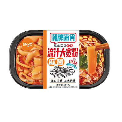 田小花 自煮流汁大宽粉 麻酱味 251g