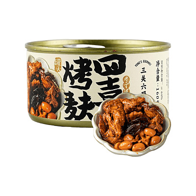 三关六码头 老宁波四喜烤麸 160g
