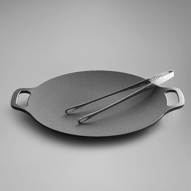 netease-select-classic-craftsman-large-flat-bottom-30cm-cast-iron-grill-plate-3