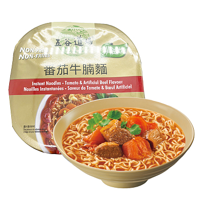 五谷道场 番茄牛腩面 107g