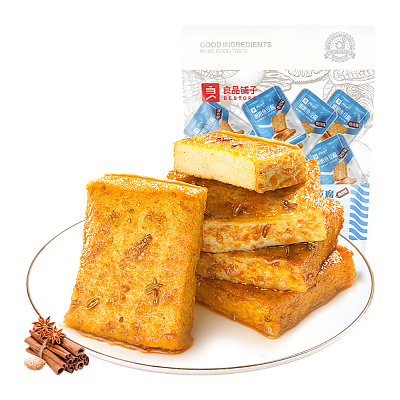 良品铺子 嫩嫩鱼豆腐 烧烤味 185g
