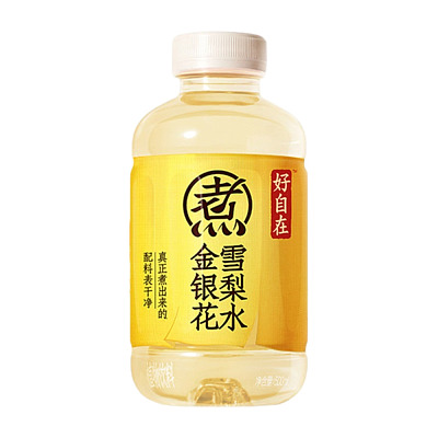 【全澳独家】【整箱】元气森林 好自在 金银花雪梨水 500ml*15瓶