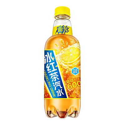 元气森林 霸气冰红茶汽水 600ml