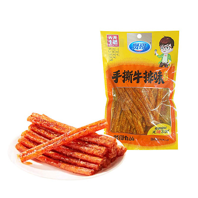 贤哥 面筋辣条  手撕牛排味  150g