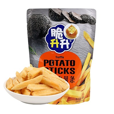脆升升 薯条 黑松露味 4小包入 80g