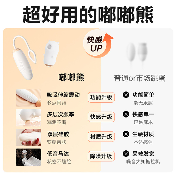 riddler-doodle-bear-pulse-retractable-vibrating-egg-pearl-white-3
