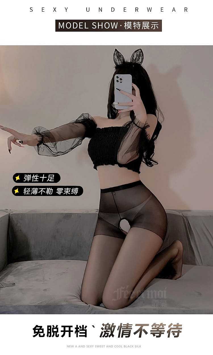 fei-mu-erotic-lingerie-open-crotch-ultra-thin-pantyhose-stockings-even-size-black-9